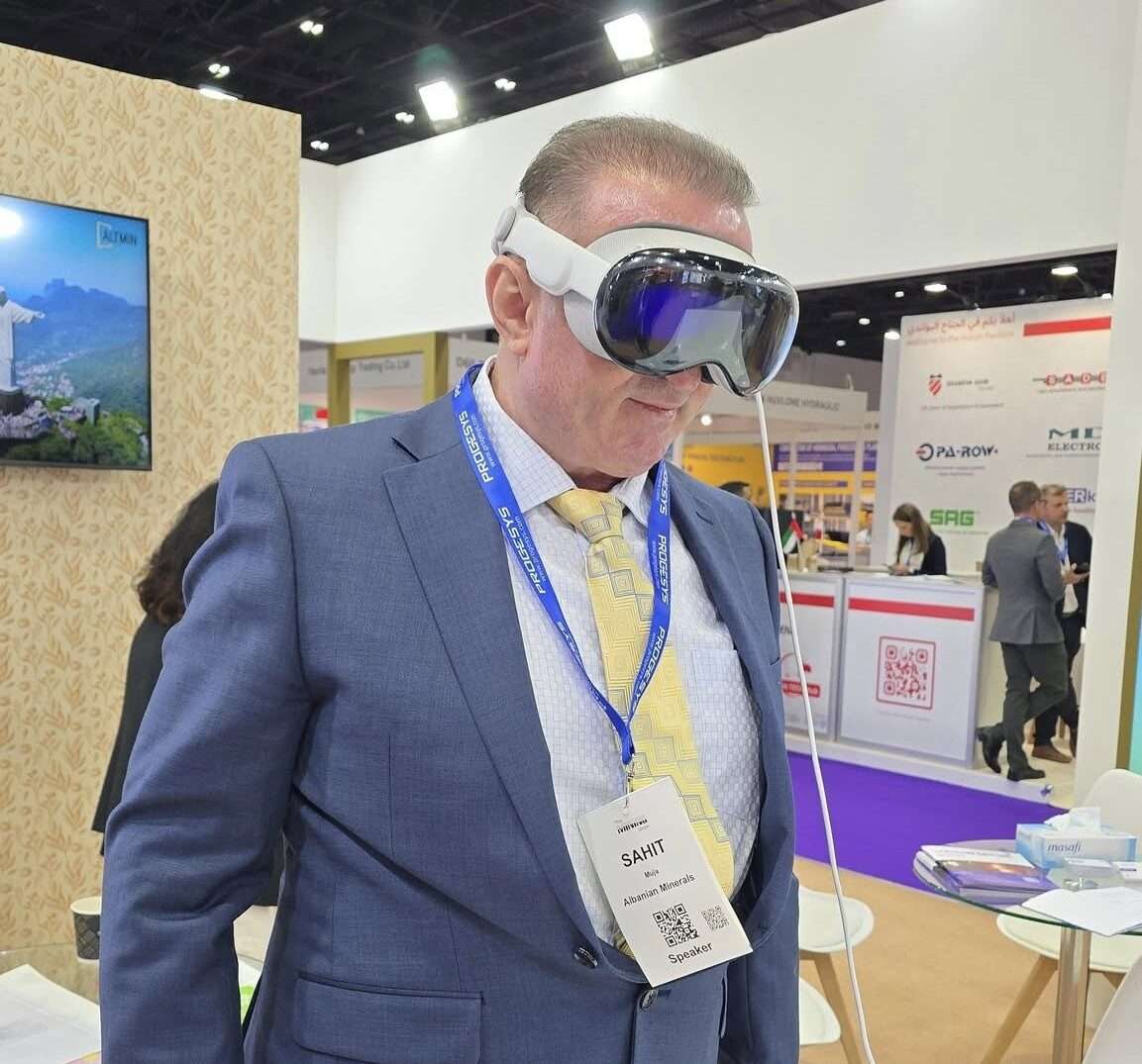 Sahit Muja Unveils Major Green Technology Advances at Dubai Mining Show