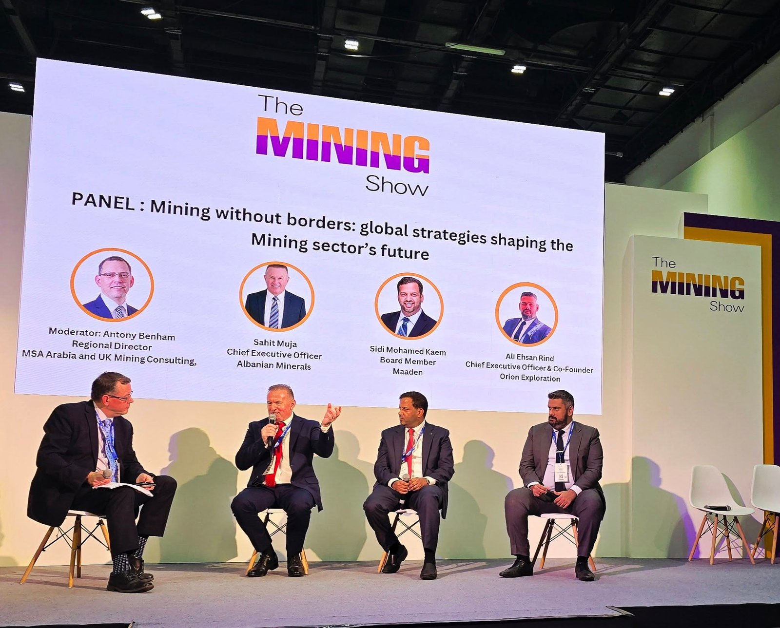 Sahit Muja Calls for ‘Mining Without Borders’ at Dubai Mining Show