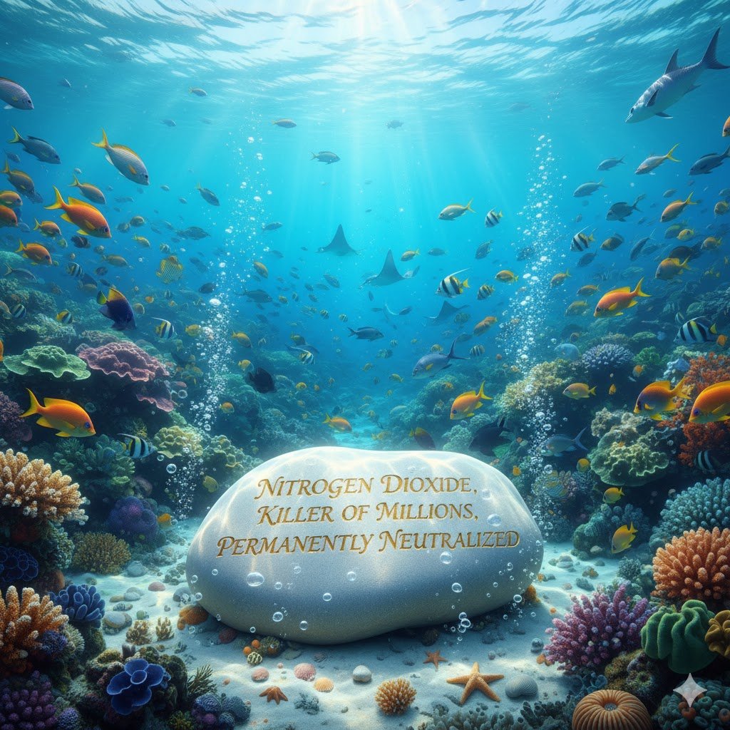 Deadly Nitrogen Dioxide, Killer of Millions, Permanently Neutralized