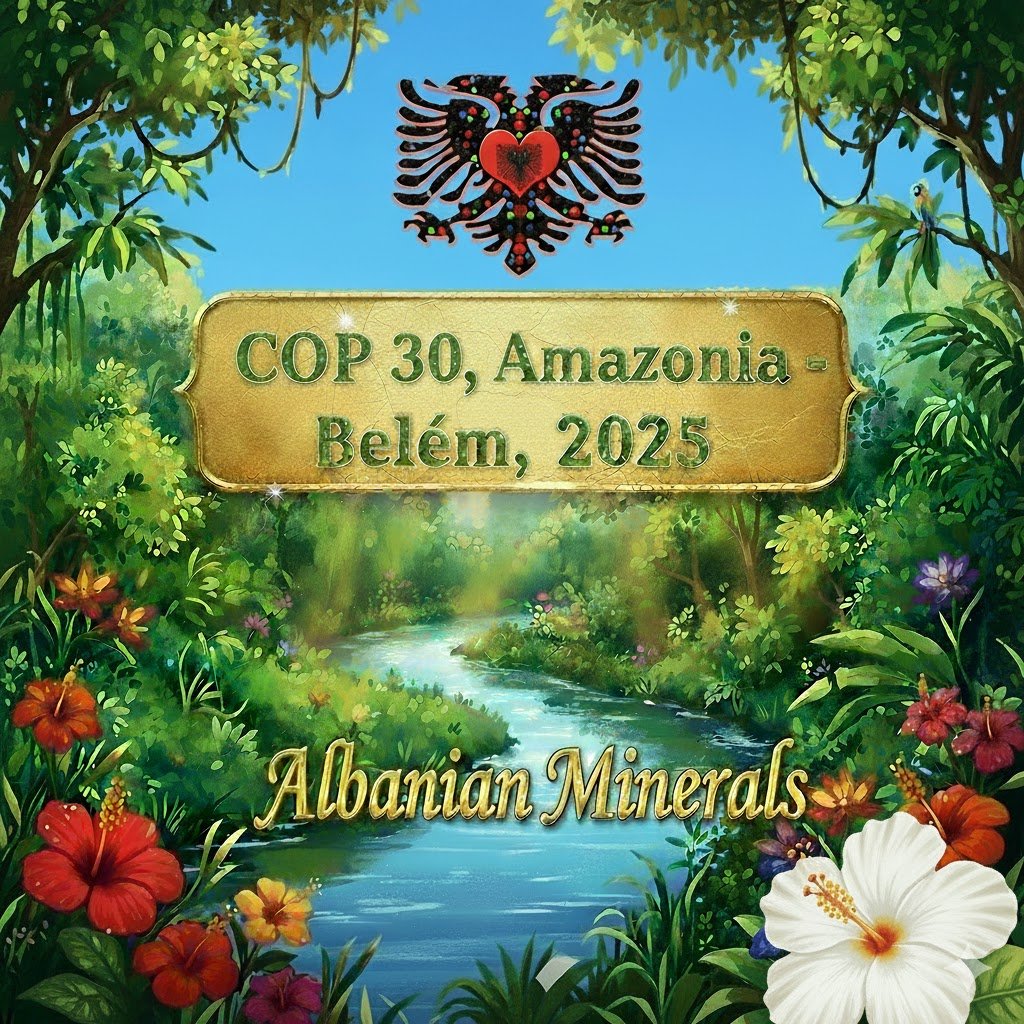 COP30 Brazil: Sahit Muja Unveils the Green Mineral Set to Restore Earth’s Balance